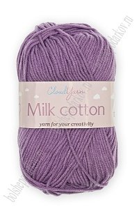 Пряжа &quot;Milk cotton&quot; 50 гр (10 шт) SF-7848, сиреневый