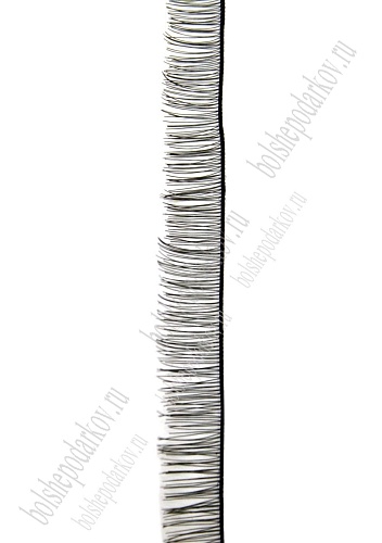 Фурнитура &amp;quot;Реснички для игрушек&amp;quot; 20 см*7 мм (5 полосок) SF-1137, черные