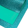 Фоамиран глиттерный А4, 2 мм Premium (10 листов) SF-1955, бирюзовый №018А