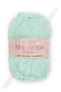 Пряжа &quot;Milk cotton Premium&quot; 50 гр (10 шт) SF-7847, голубой