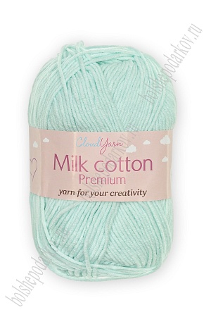 Пряжа &quot;Milk cotton Premium&quot; 50 гр (10 шт) SF-7847, голубой