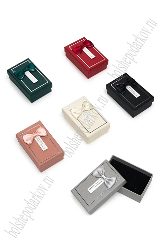 Коробочки для украшений 5*8*2,7 см (24 шт) SF-8138, ассорти №2