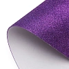 Фоамиран глиттерный самоклеющ. А4 (10 листов) SF-1957, темно-фиолетовый №006