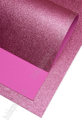 Фоамиран глиттерный 2 мм, 40*60 см Premium (10 листов) SF-3010, розовый №10