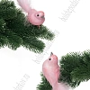Птички декоративные с зажимом 15*5*4,5 см (2 шт) SF-8015, розовый №27