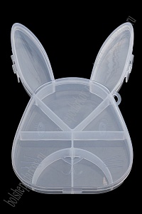 Пластиковый органайзер "Зайчик" 9,5*14,5*2 см (SF-7262)