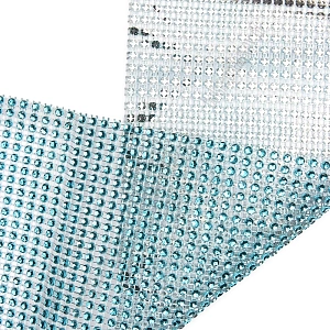 Тесьма-обманка 24 ряда (10 ярд) SF-1399, голубой