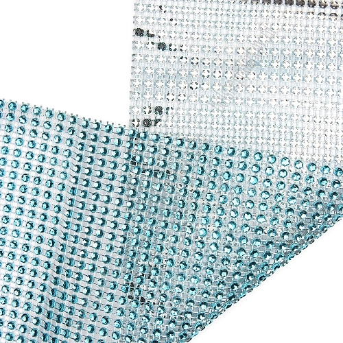 Тесьма-обманка 24 ряда (10 ярд) SF-1399, голубой