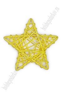 Декор "Звездочка" 13 см, в ассортименте Уценка (плохой прокрас)
