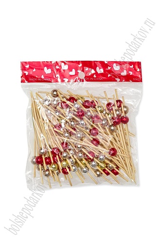 Шпажки бамбуковые 9 см (100 шт) SF-7819, №10