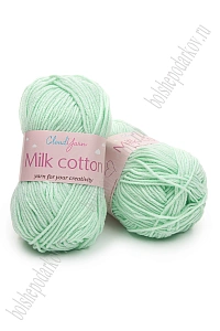 Пряжа "Milk cotton" 50 гр (10 шт) SF-7848, мятный