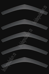 Основа для кокошника 3,5*33,5 см (5 шт)