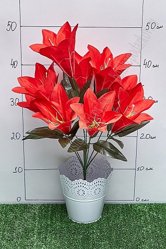 Букет цветов &amp;quot;Лилии&amp;quot; 50 см (SF-5055) в ассортименте