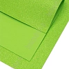 Фоамиран глиттерный А4, перламутровый 2 мм Premium (10 листов) SF-1956, салатовый №3016