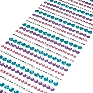 Стразы декоративные (640 шт) SF-7784, ассорти №5