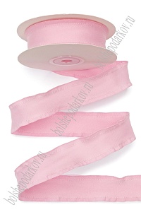 Лента с волнистым краем 2,5 см*10 ярд (SF-7414) розовый №13