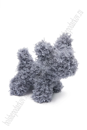 Проволока синельная плюшевая 1 м (SF-8093) серый №5