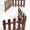 Заборчик декоративный, деревянный (SF-4406) коричневый