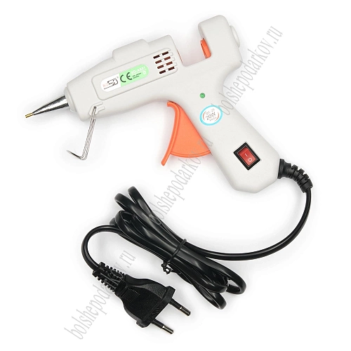 Термопистолет клеевой &amp;quot;Тонкий носик&amp;quot; 20W (SF-8092) на стержни 7 мм