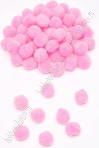 Помпоны 25 мм (100 шт) SF-1166, розовый
