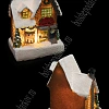 Фигурка миниатюрная &amp;quot;Домик&amp;quot; с подсветкой 10*8*5 см SF-8213, №3