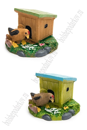 Фигурка миниатюрная &amp;quot;Курочка&amp;quot; 4,3*4*3,5 см (2 шт) SF-8049