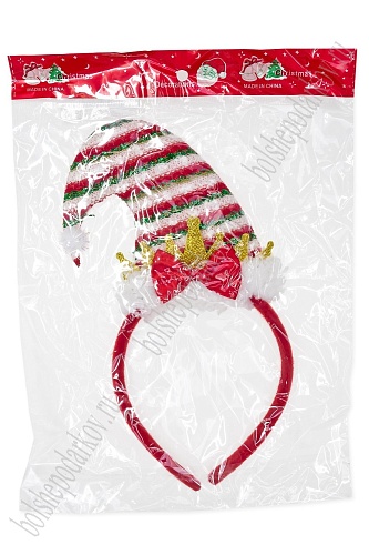 Новогодний ободок 23 см &amp;quot;Колпак&amp;quot; (SF-1708) №6