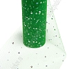 Фатин с пайетками &amp;quot;Горох&amp;quot; 15 см*25 ярд (SF-2939) зеленый №48