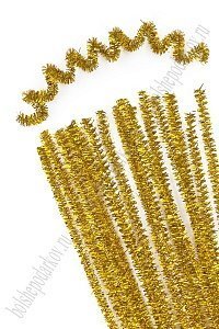 Проволока синельная металлик 100 шт (SF-3313) золото №В-001