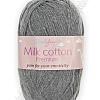 Пряжа &amp;quot;Milk cotton Premium&amp;quot; 50 гр (10 шт) SF-7847, серый