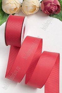 Лента репсовая 4 см*20 ярд &quot;1 сорт&quot; (SF-1349) коралловый №189