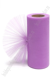Фатин в шпульках 15 см*25 ярд (SF-603) сиреневый №14