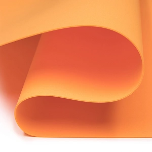 Фоамиран 1 мм, Китай 60*70 см (10 листов) SF-5822, оранжевый №2