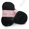 Пряжа &amp;quot;Milk cotton&amp;quot; 50 гр (10 шт) SF-7848, черный