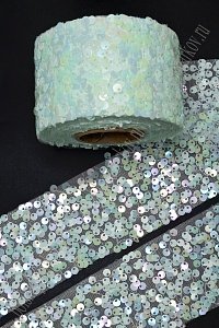 Лента с пайетками, блестками Оптом. Доставка По России