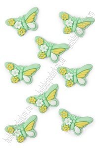 Кабошон "Бабочки" (10 шт) SF-5711, №4