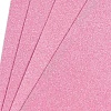Фоамиран глиттерный А4, 2 мм Premium (10 листов) SF-1955, розовый №005