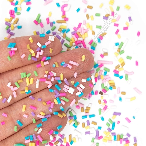 Кабошоны декоративные &amp;quot;Посыпка&amp;quot; (50 гр) SF-3034, ассорти