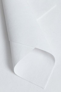 Замша искусственная двусторонняя, А4 (5 листов) SF-5973, белый №71