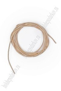 Канитель жесткая 1,25 мм (5 гр) розовое золото