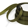 Лента атласная 1,2 см*25 ярд (10 бобин) SF-1360, темно-фисташковый  №110