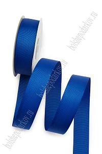 Лента репсовая 2,5 см*20 ярд "1 сорт" (SF-1348) синий №40