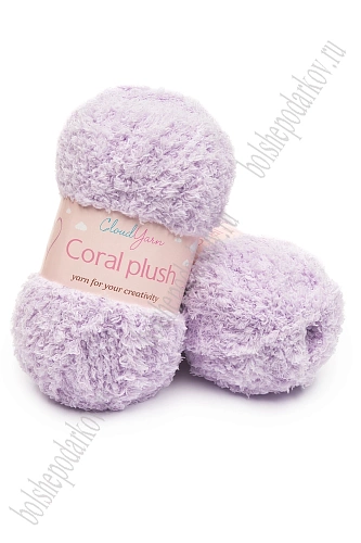Пряжа &amp;quot;Coral plush&amp;quot; 100 гр (5 шт) SF-7843, фиолетовый