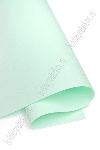 Фоамиран 1 мм, Китай 50*50 см (10 листов) SF-3431, светло-аквамариновый №1081