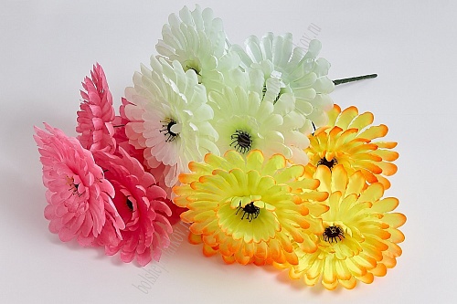 Букет цветов &amp;quot;Герберы&amp;quot; 51 см (2 шт) SF-5124, в ассортименте