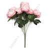 Букет декоративный 42см &amp;quot;Пионовидные розы&amp;quot; (SF-8125) розовый