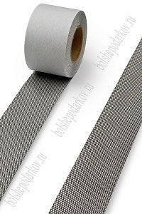 Паутинка клеевая 6 см*25 ярд (SF-7782) черный