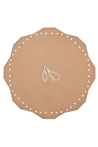 Аквабокс для цветов 16*18 см (10 шт) SF-7923, коричневый