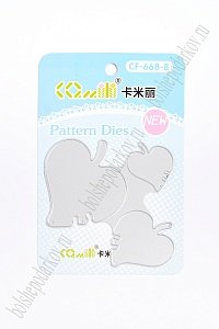 Трафарет для тиснения и вырубки "Листочки" (SF-3492) №1