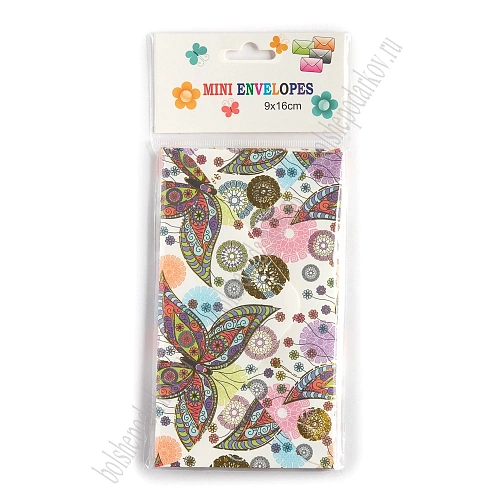 Конверт подарочный 16*9 см (10 шт) SF- 8156, №10